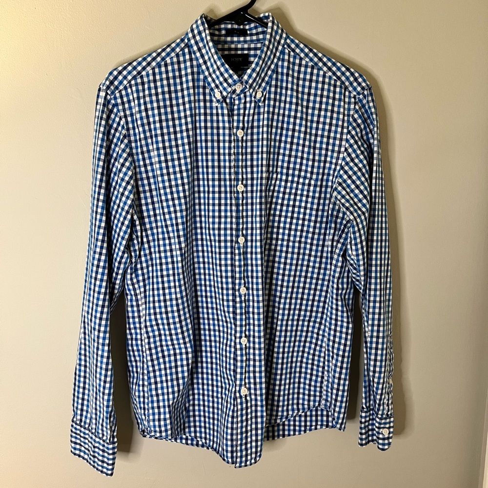J.Crew men’s slim fit cotton button down size medium